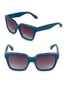 Zac Posen Nico 56mm Square Sunglasses