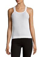 Carven Ribbed Tank Top