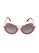 Miu Miu 50mm Cateye Sunglasses
