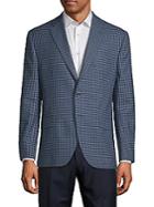 Jack Victor Conway Checkered Wool Jacket