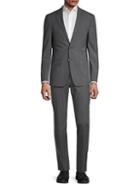 Calvin Klein Extra Slim-fit Plaid Suit