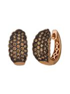 Le Vian Nude Palette Chocolatier&reg; 14k Strawberry Gold&reg; Chocolate Diamond&reg; Earrings