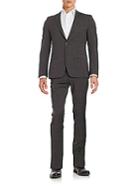 Versace Regular-fit Wool-blend Suit