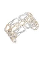 Alexis Bittar Swarovski Crystal Cuff Bracelet