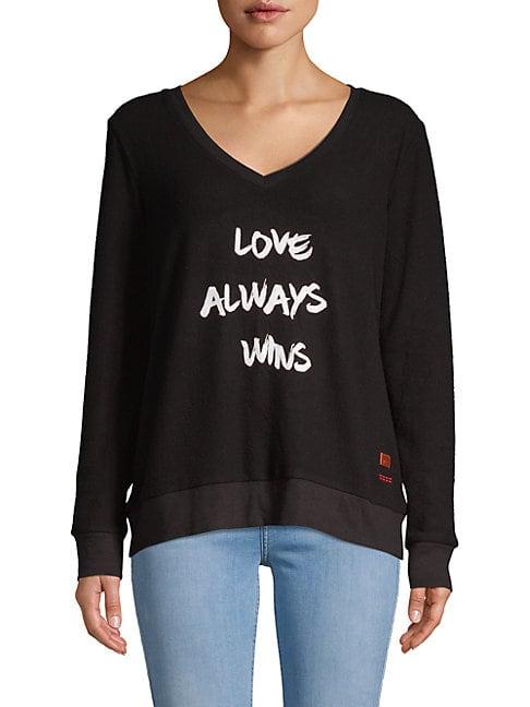 Peace Love World Love Graphic Sweatshirt
