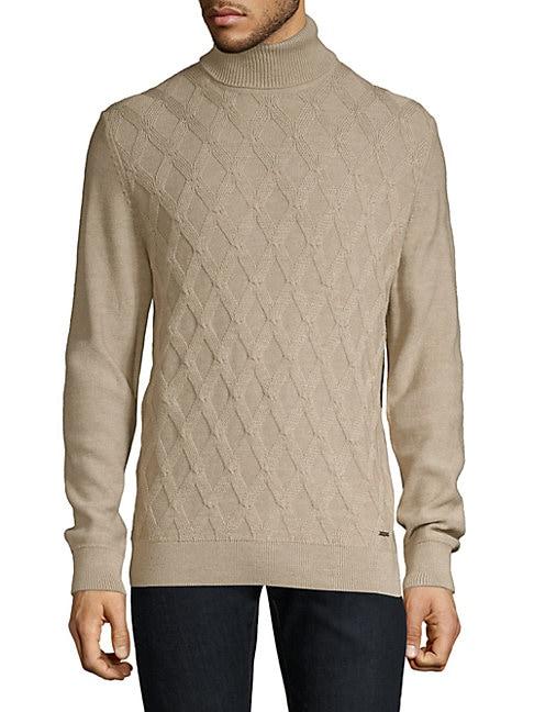 Bugatti Wool-blend Turtleneck Sweater