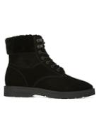 Vince Hayes 2 Shearling-lined Suede Hiking Boots Boot