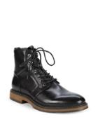 Saks Fifth Avenue Baylor Leather Combat Boots