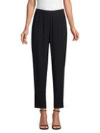 Eileen Fisher System Silk Georgette Slouchy Ankle Pants