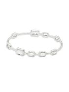 Ippolita Rock Candy Clear Quartz & Sterling Silver Bangle