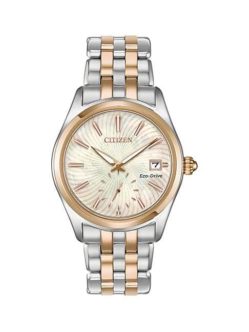 Citizen Corso Eco-drive Two-tone Stainless Steel Bracelet Watch