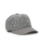 San Diego Hat Company Boucle Beweled Baseball Cap