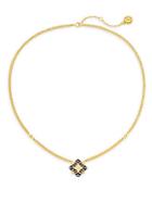 Freida Rothman Layered Chain Star Pendant Necklace