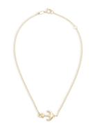 Saks Fifth Avenue 14k Yellow Gold Anchor Anklet