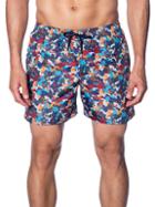 Jared Lang Camo-print Swim Shorts