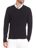 Ag Arbor Merino Wool V-neck Sweater
