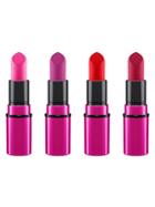 Mac Shiny Pretty Things Party Favors 4-piece Mini Lipsticks Set: Bright
