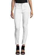 Ag Adriano Goldschmied Cotton-blend Solid Jeans