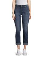 Hudson Jeans Flood Express Straight Cropped Jeans