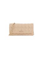 Valentino By Mario Valentino Cesare Quilted & Studded Wallet-on-chain