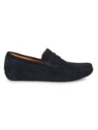 Saks Fifth Avenue Penny Suede Slip-on Loafers