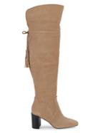 Karl Lagerfeld Paris Razo Over-the-knee Suede Boots