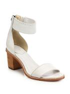Frye Brielle Leather Ankle-zip Sandals