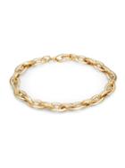 Saks Fifth Avenue Made In Italy 14k Yellow Gold Polished Rope Chain Bracelet