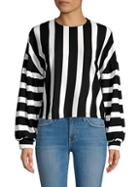 Avantlook Colorblock Striped Sweater