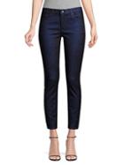 Hudson Jeans Nico Mid-rise Skinny Ankle Glitter Jeans
