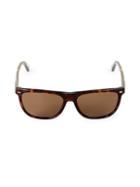 Ermenegildo Zegna 57mm Browline Cateye Sunglasses