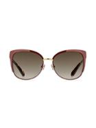 Kate Spade New York Genice 57mm Cat Eye Sunglasses