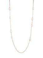 Ippolita Ippol Rose Clear Quartz And Sterling Silver Single Strand Necklace