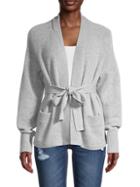 360 Sweater Belted Cashmere Cardigan