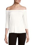 Bailey 44 Solid Off-the-shoulder Top