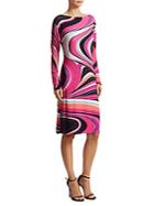Emilio Pucci Belted Jersey Dress