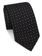 Brioni Raw-silk Dotted Tie