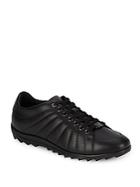 Versace Collection Nappa Leather Lace-up Sneakers