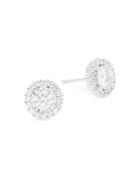 Diana M Jewels 14k White Gold & 0.81 Tcw Diamond Stud Earrings
