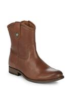 Frye Melissa Button Leather Boots