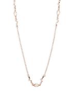 Eddie Borgo Crystal & 12k Rose Gold-plated Five-station Necklace
