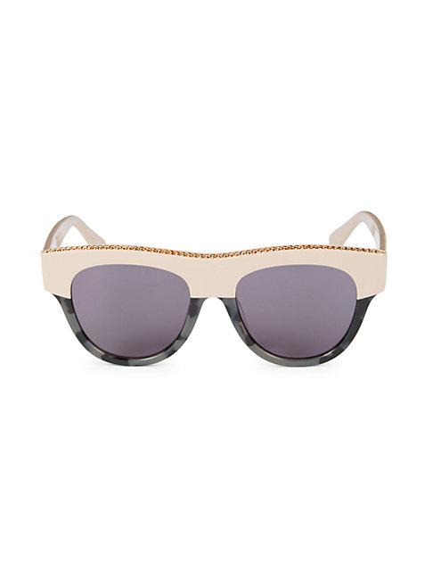 Stella Mccartney 51mm Oval Sunglasses