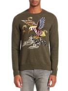 Ralph Lauren Embroidered Cashmere & Silk Sweater