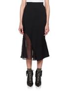 Givenchy Layered Cady Skirt