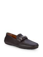 Bally Perforated Leather Loafers