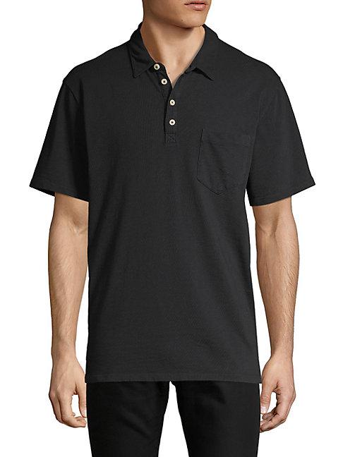 7 For All Mankind Short-sleeve Cotton Polo