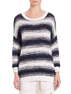 Vince Ombre-striped Pullover