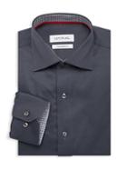 Levinas Tailored-fit Long-sleeve Dress Shirt