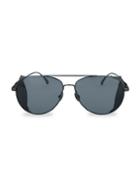 Bottega Veneta 61mm Side Sheild Aviator Sunglasses