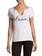 Zadig & Voltaire Amour Cotton Tee